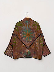 The Ladhiya Suzani Quilted Kantha Jacket