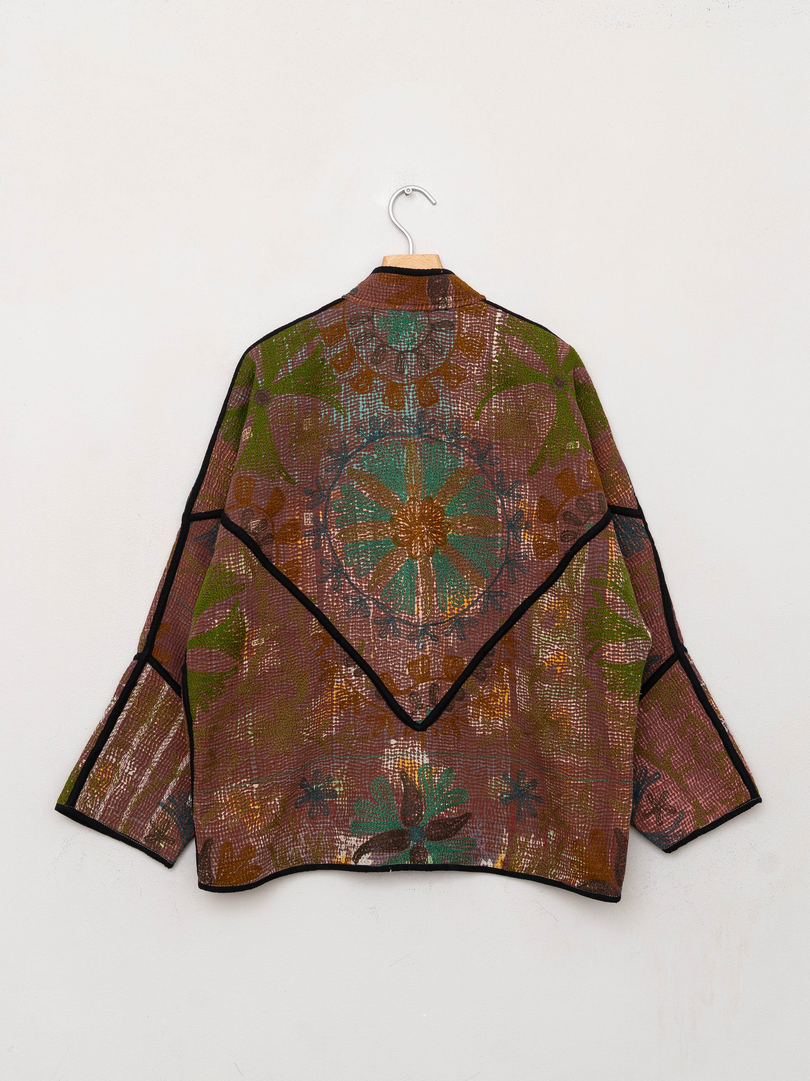 The Ladhiya Suzani Quilted Kantha Jacket