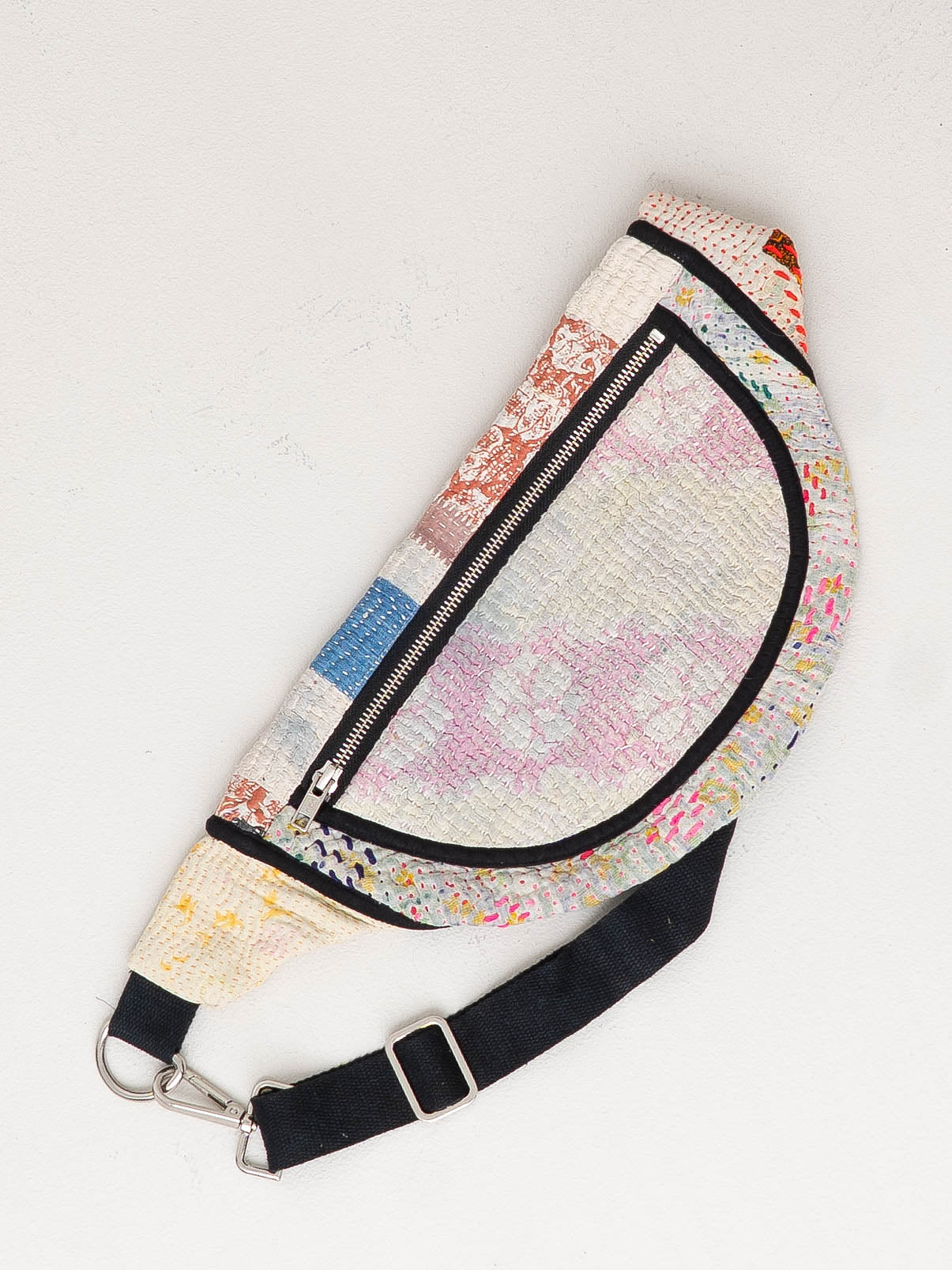 The Faiza Quilted Kantha Belt Bag