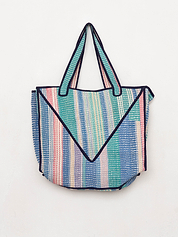 The Raksa Quilted Kantha Bag