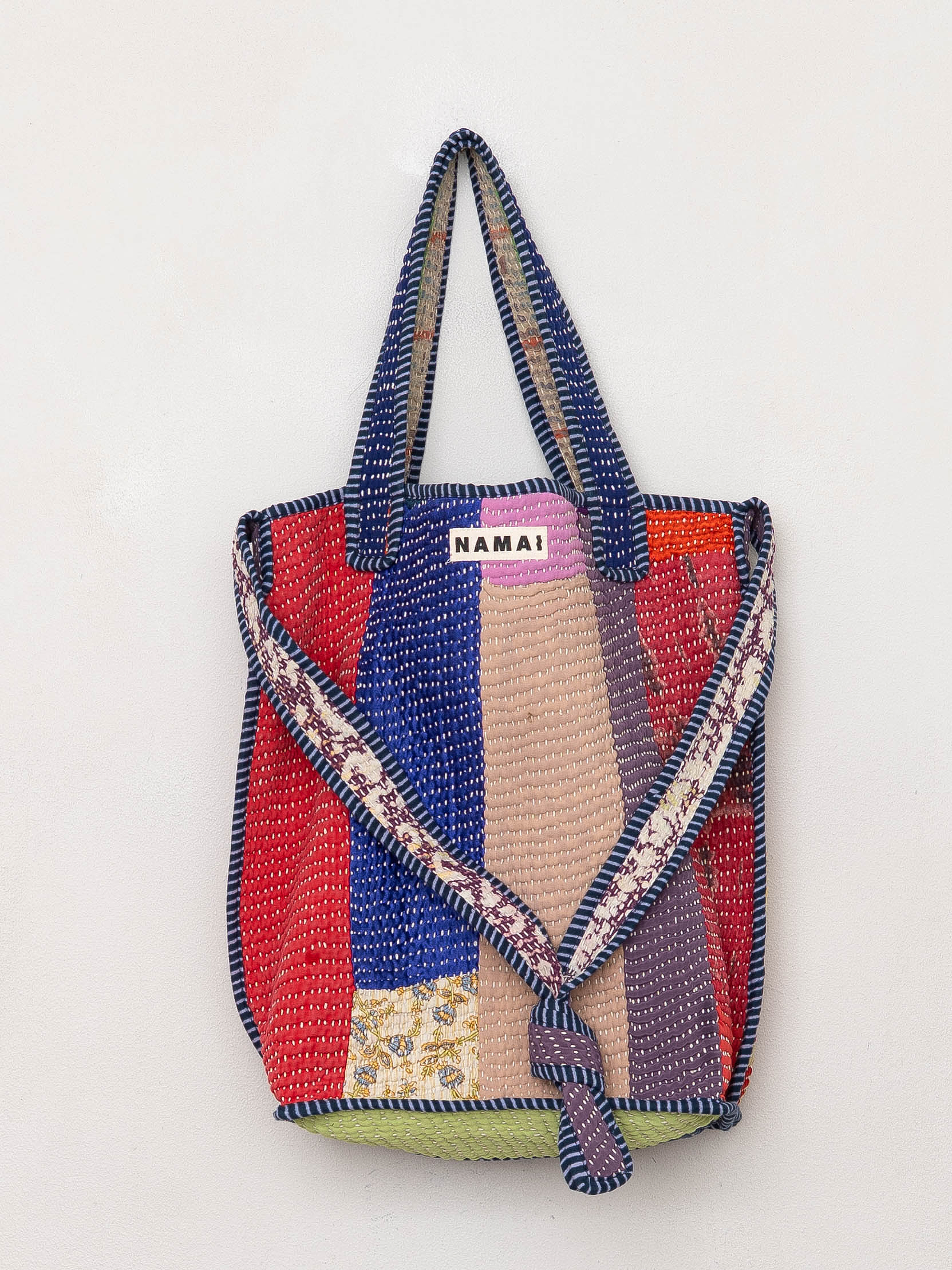 The Xoti II Zero-Waste Quilted Kantha Bag