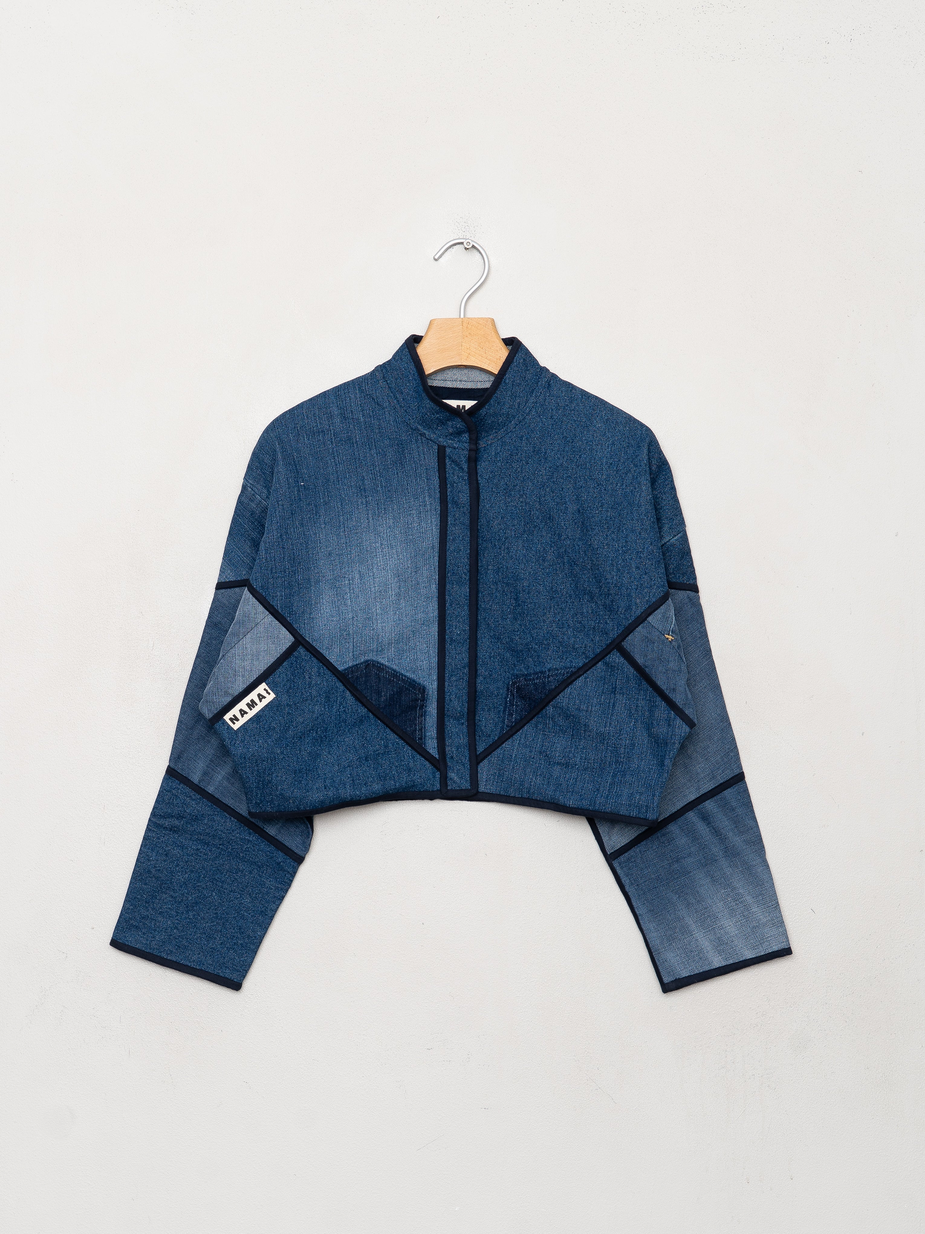 The Kaira Cropped Denim Jacket - Small