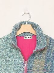 The Shira Quilted Puffer Bomber Jacket
