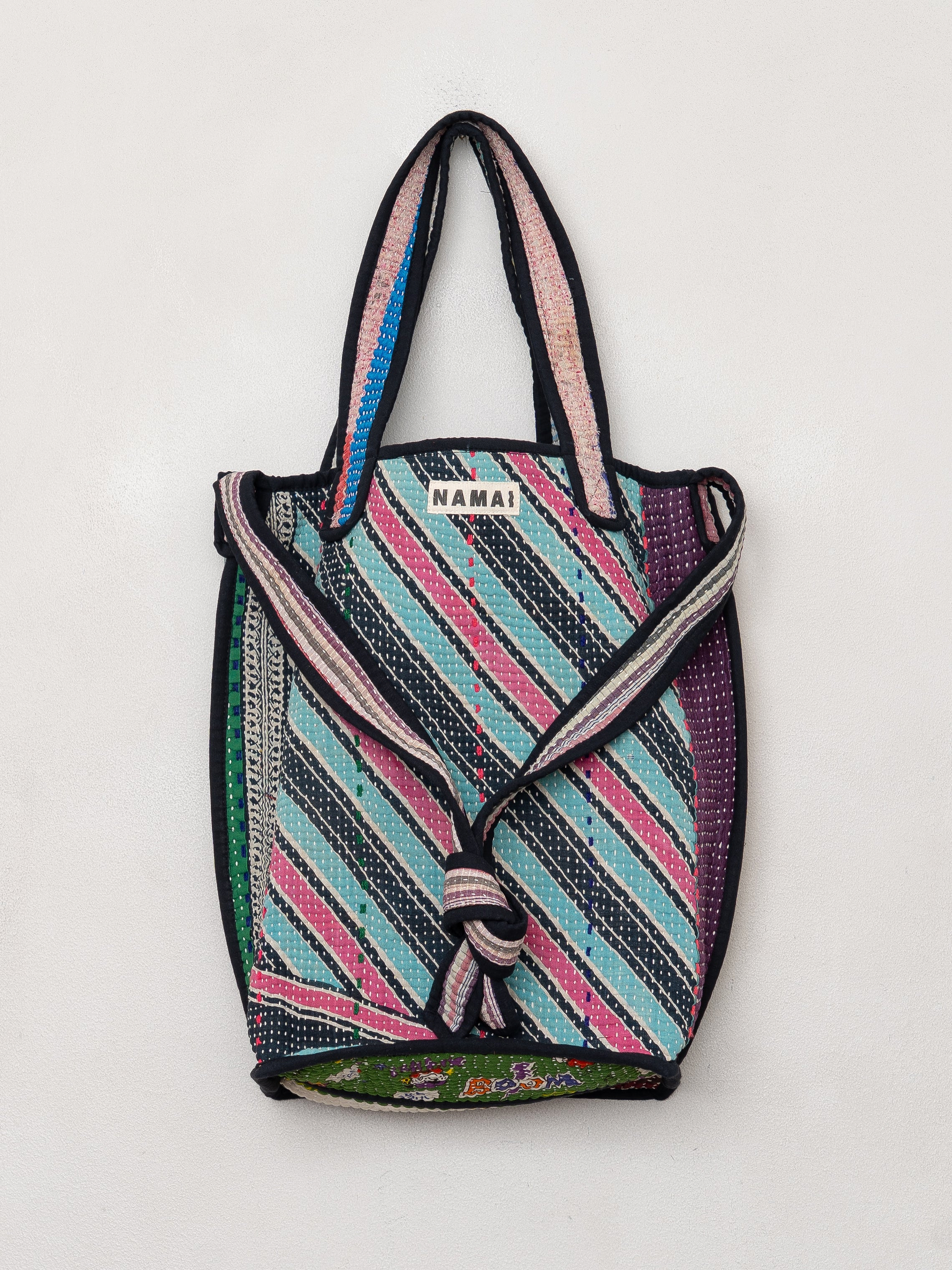 The Xoti II Zero-Waste Quilted Kantha Bag