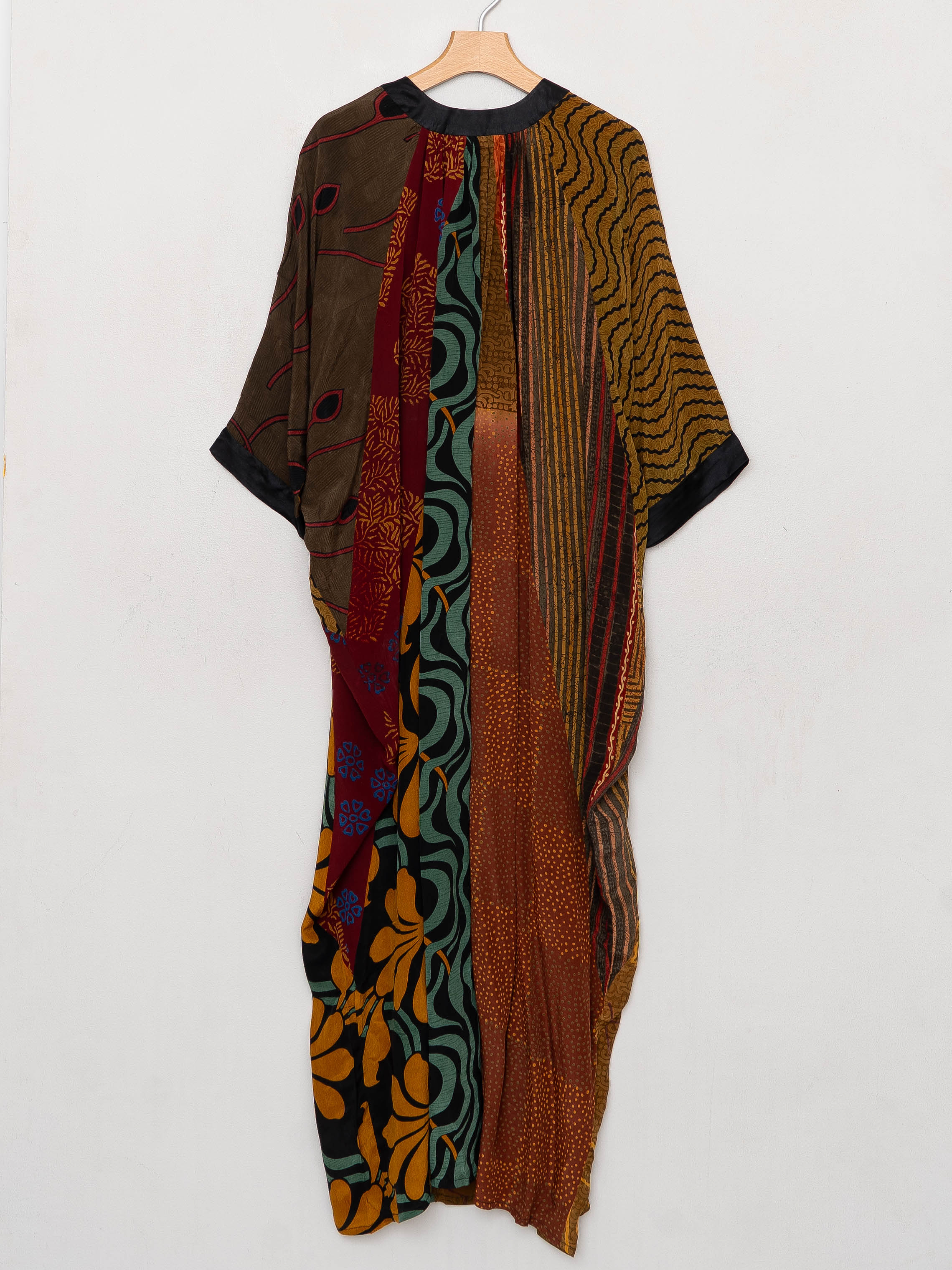 The Simmy Long Dress  - One Size - Upcycled Silk