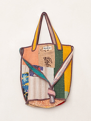 The Xoti II Zero-Waste Quilted Kantha Bag