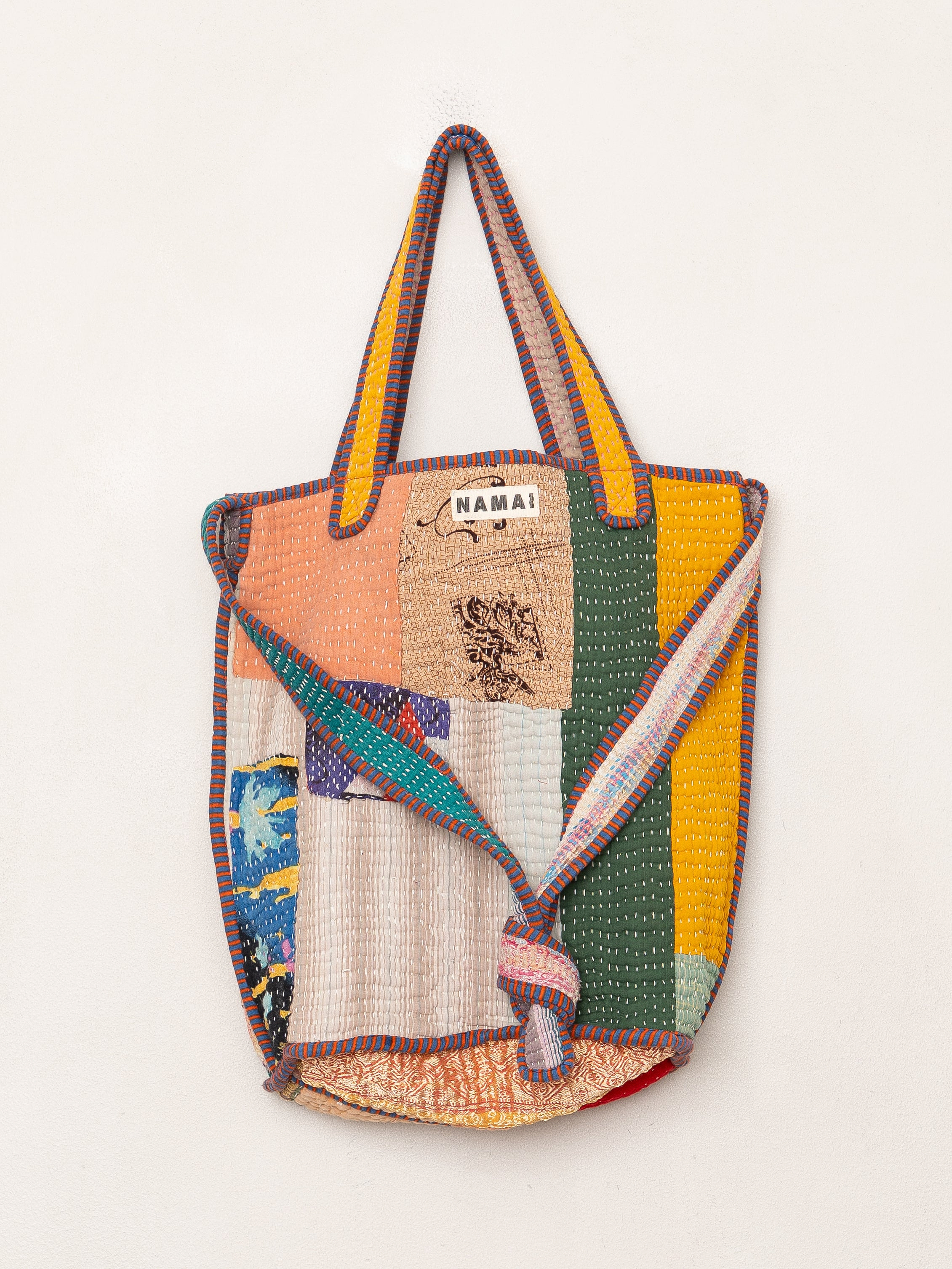 The Xoti II Zero-Waste Quilted Kantha Bag