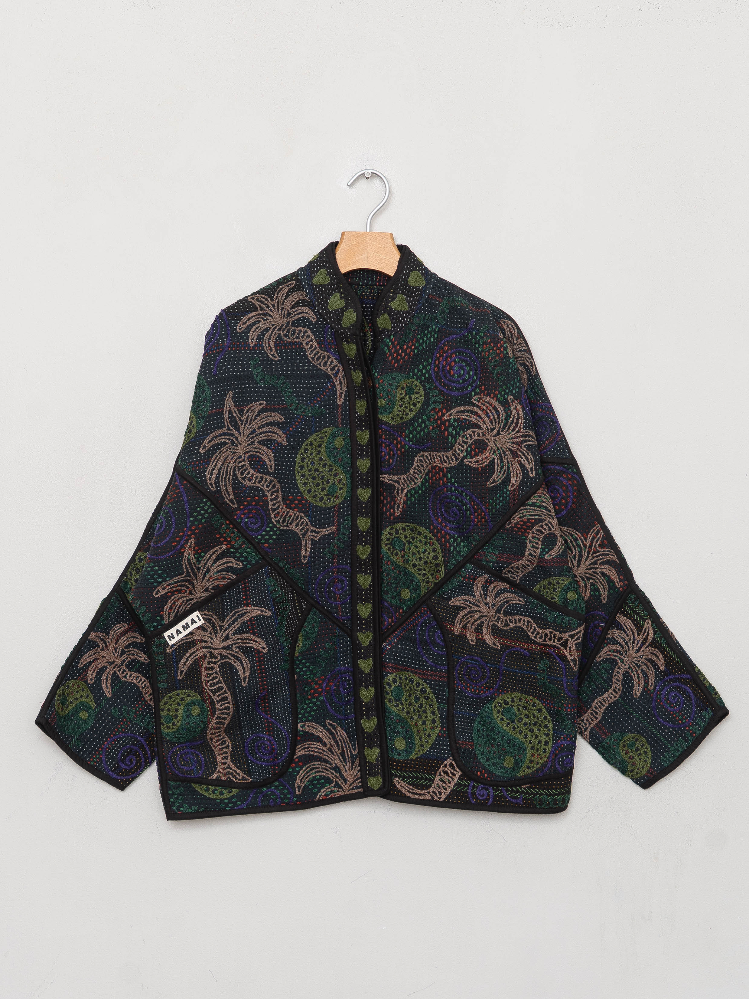 The Ladhiya Suzani Quilted Kantha Jacket