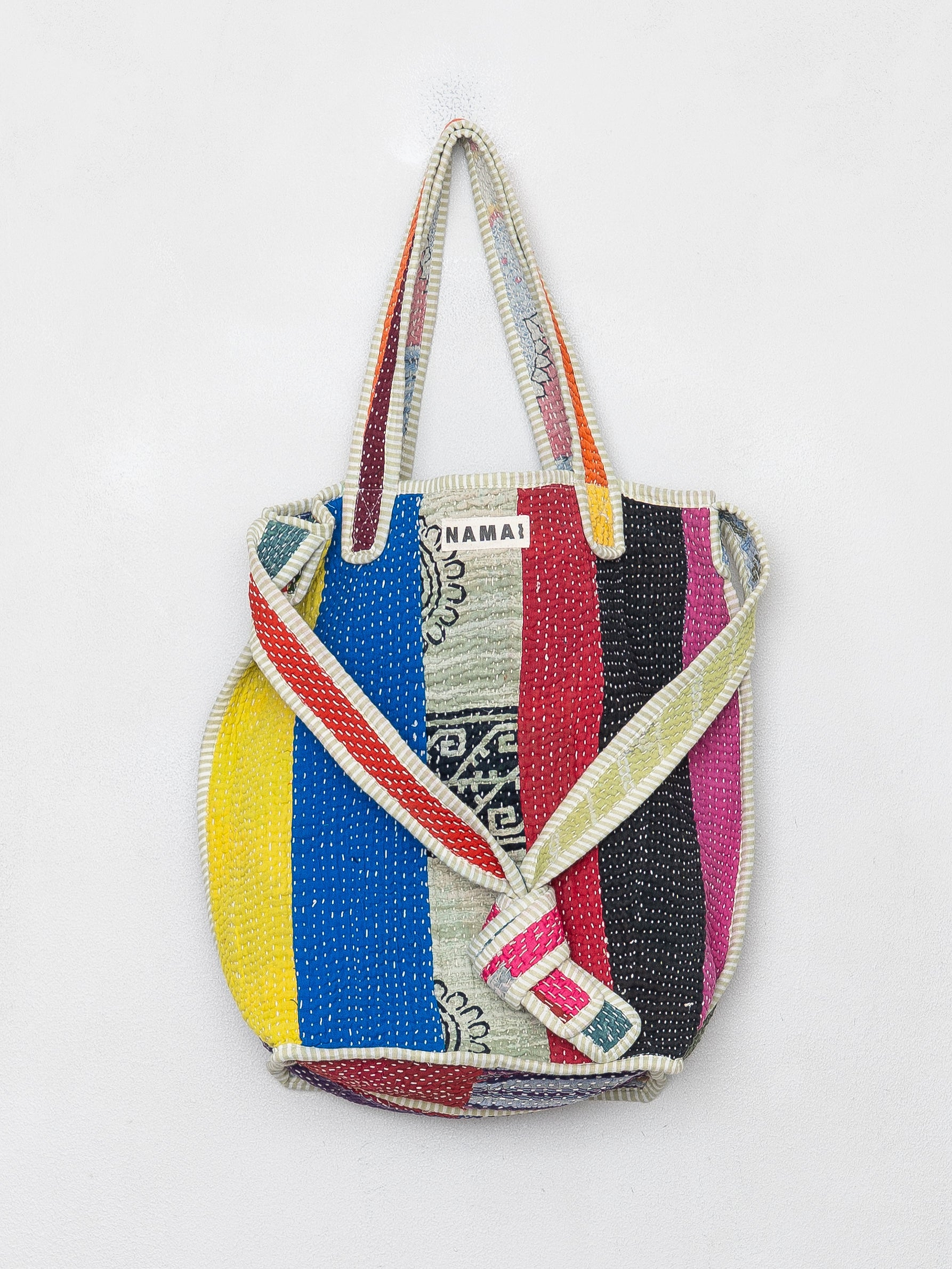 The Xoti II Zero-Waste Quilted Kantha Bag