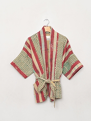 The Gita Short Sleeve Quilted Jacket