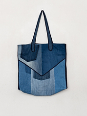 The Pasha Carryall Denim Tote Bag