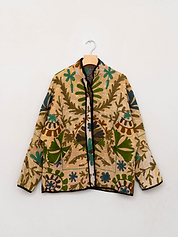 The Ladhiya Suzani Quilted Kantha Jacket