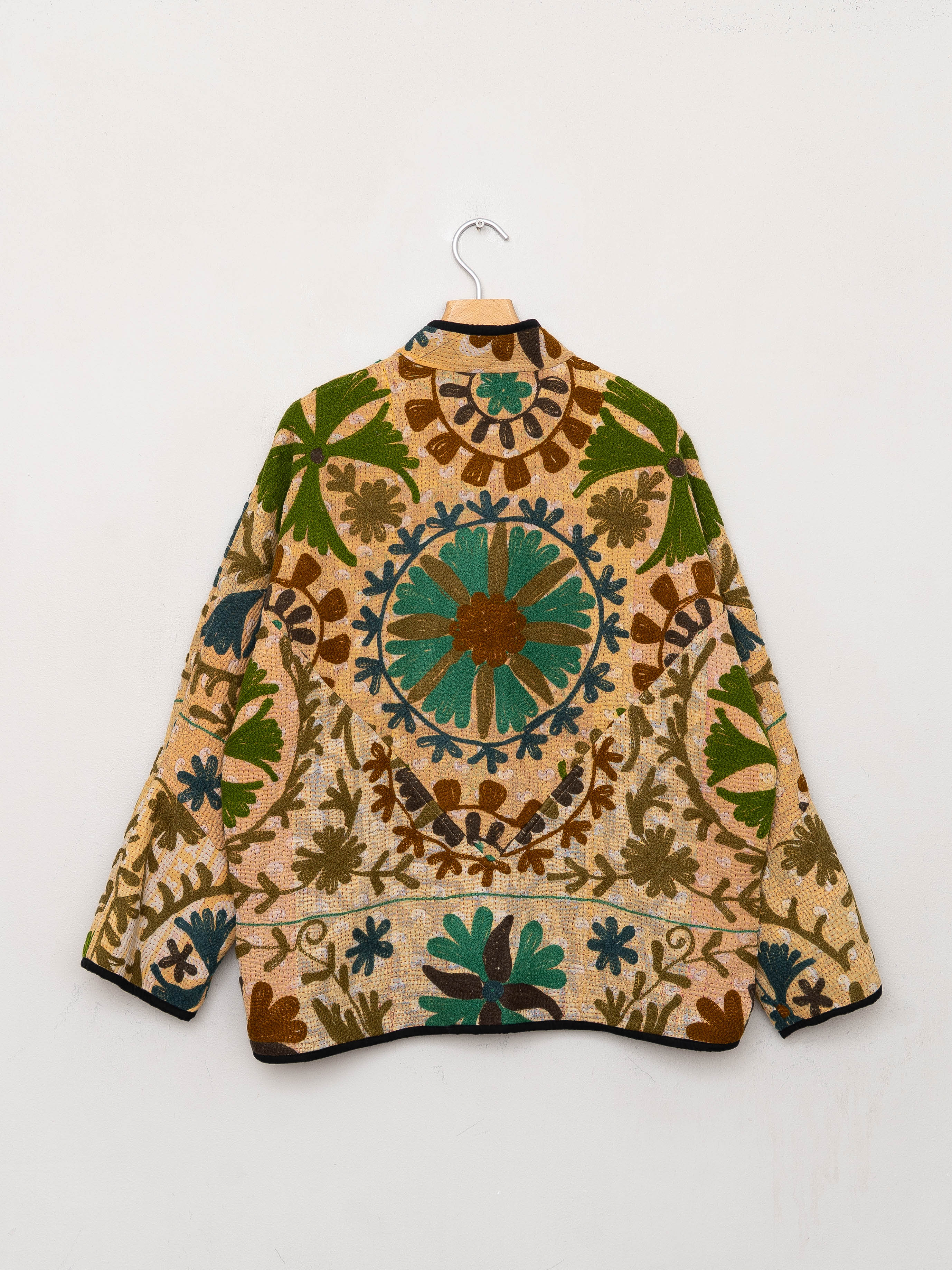 The Ladhiya Suzani Quilted Kantha Jacket