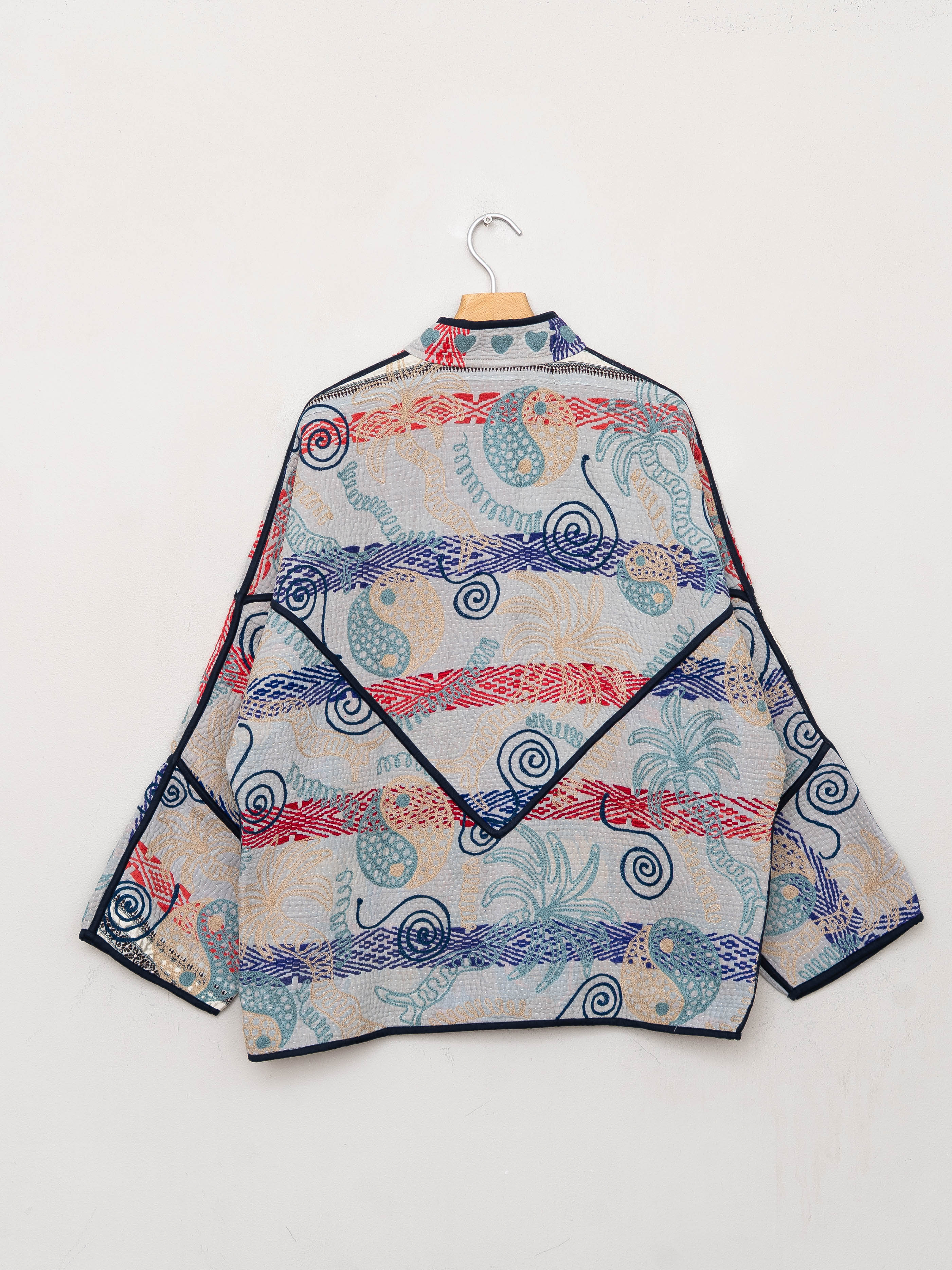 The Ladhiya Suzani Quilted Kantha Jacket