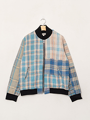 The Veda Quilted One-of-a-Kind Bomber Jacket - Large