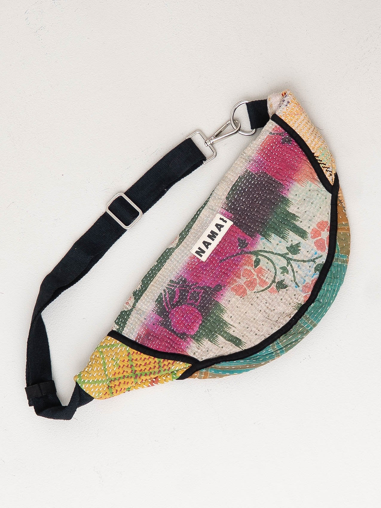 The Faiza Quilted Kantha Belt Bag