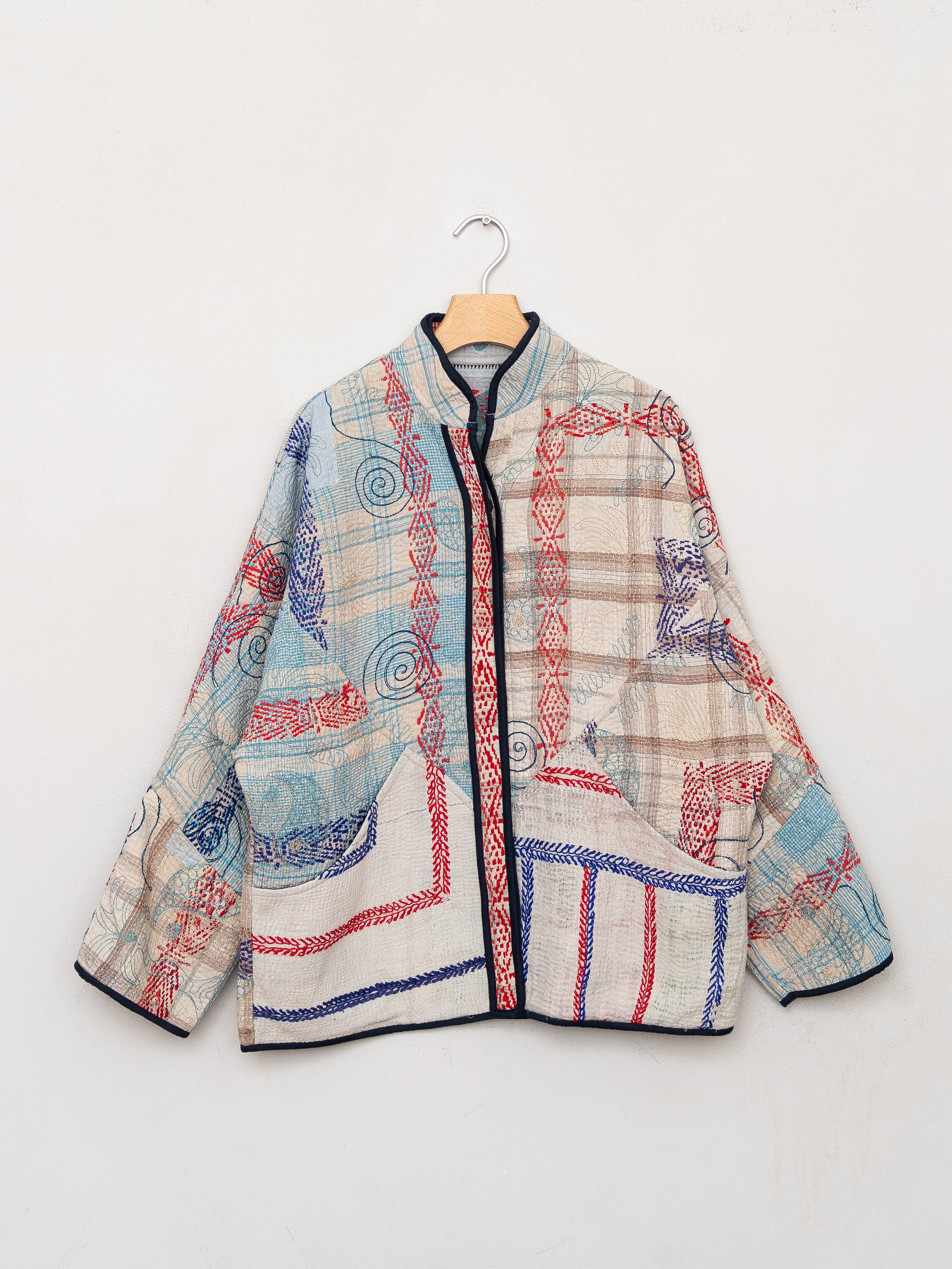 The Ladhiya Suzani Quilted Kantha Jacket