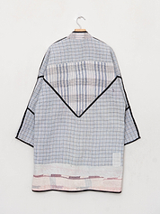 The Sai Quilted Patchwork Kantha Coat