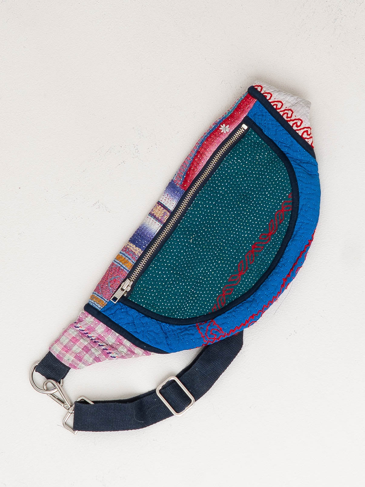 The Faiza Quilted Kantha Belt Bag