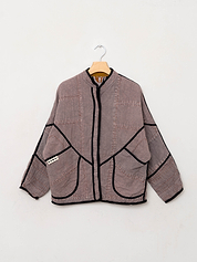 The Ladhiya Petite Suzani Cut Out Kantha Jacket