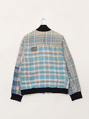 The Veda Quilted One-of-a-Kind Bomber Jacket - Large