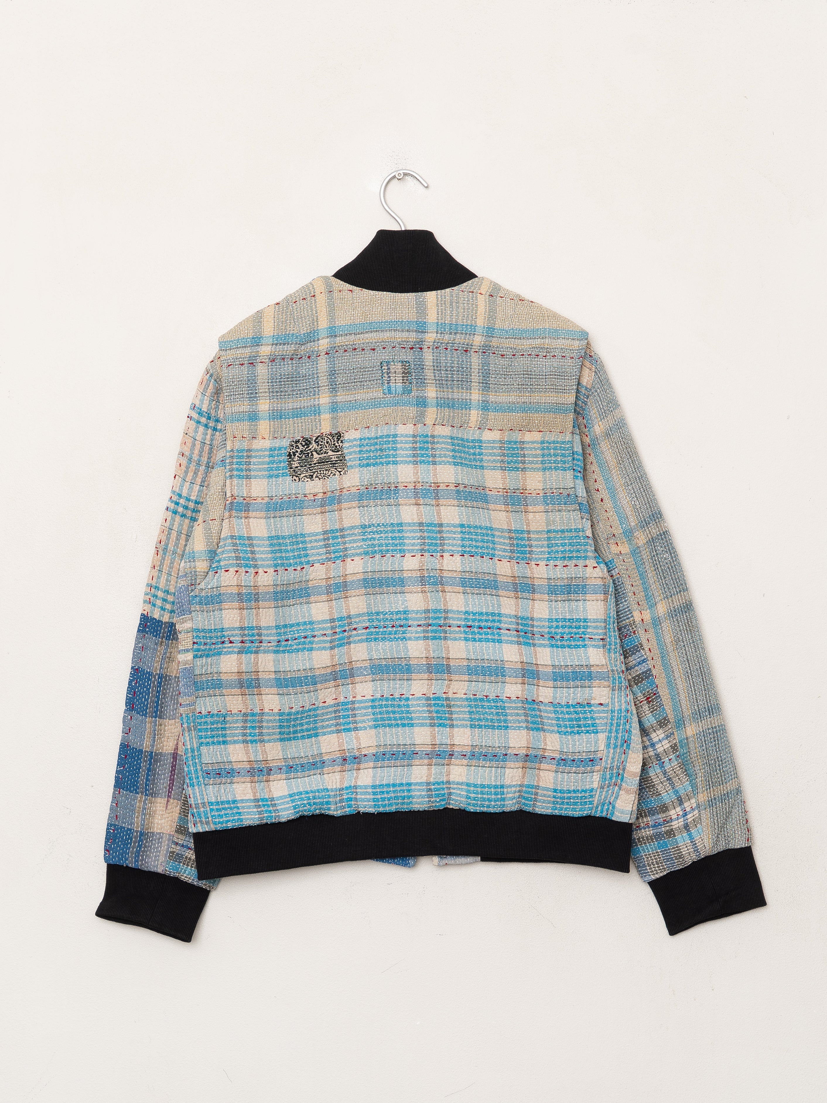 The Veda Quilted One-of-a-Kind Bomber Jacket - Large