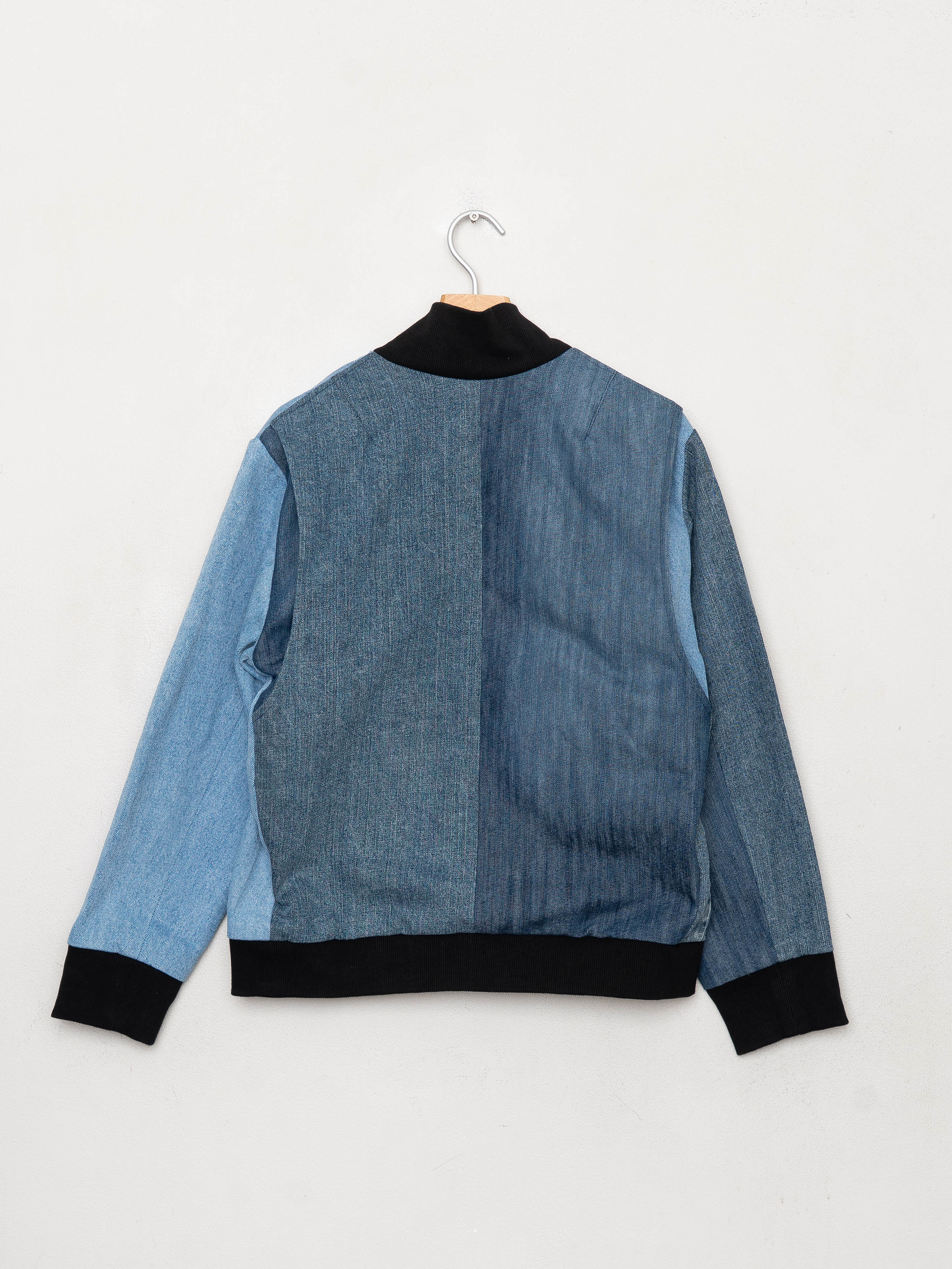The Veda Denim Bomber Jacket - Medium