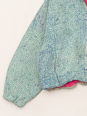 The Shira Quilted Puffer Bomber Jacket