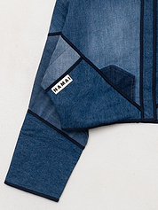 The Kaira Cropped Denim Jacket - Small