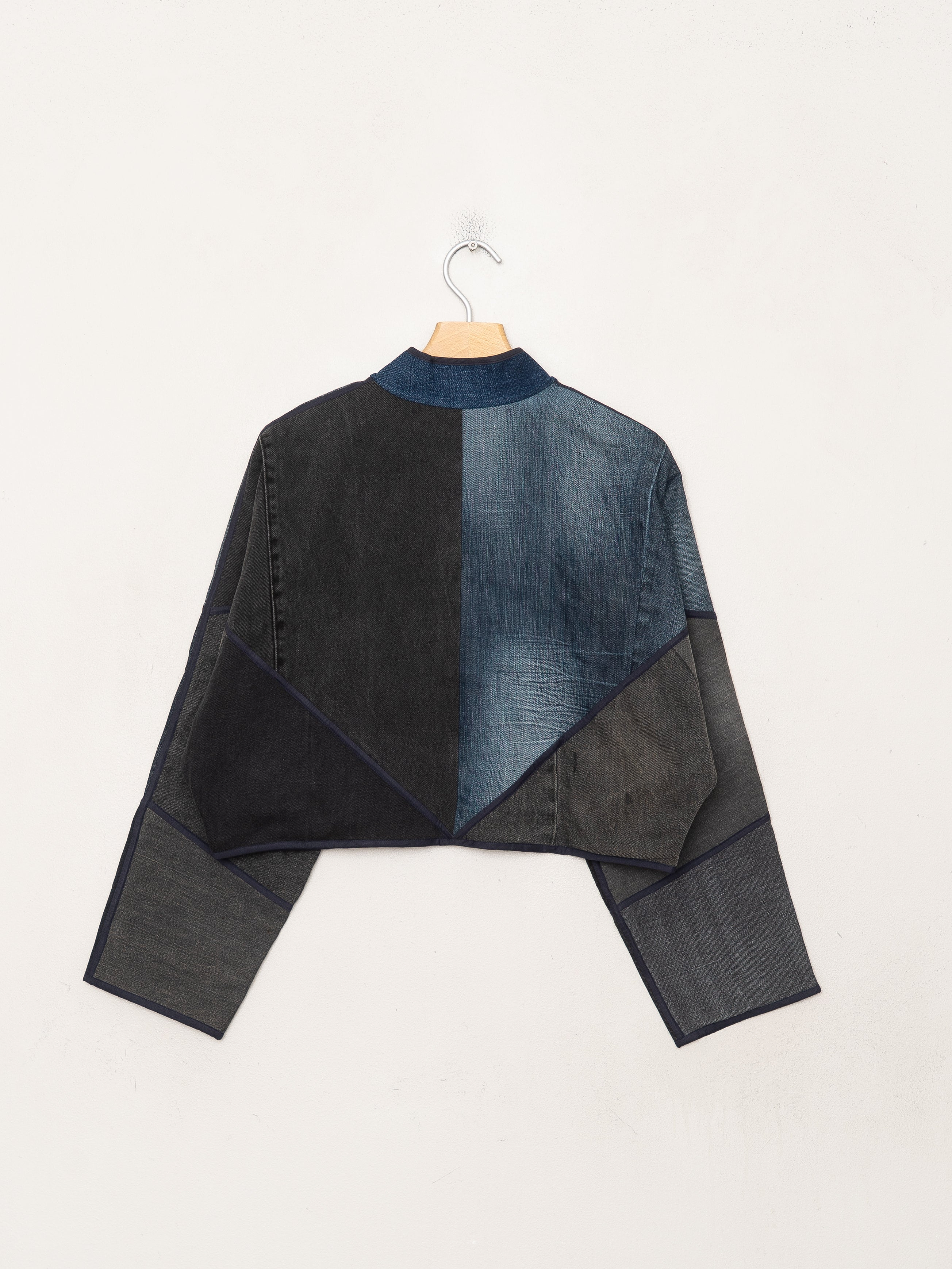 The Kaira Cropped Denim Jacket - Small