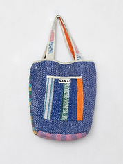 The Xoti II Zero-Waste Quilted Kantha Bag