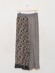 The Tanvi Upcycled Pleated Pant - Medium