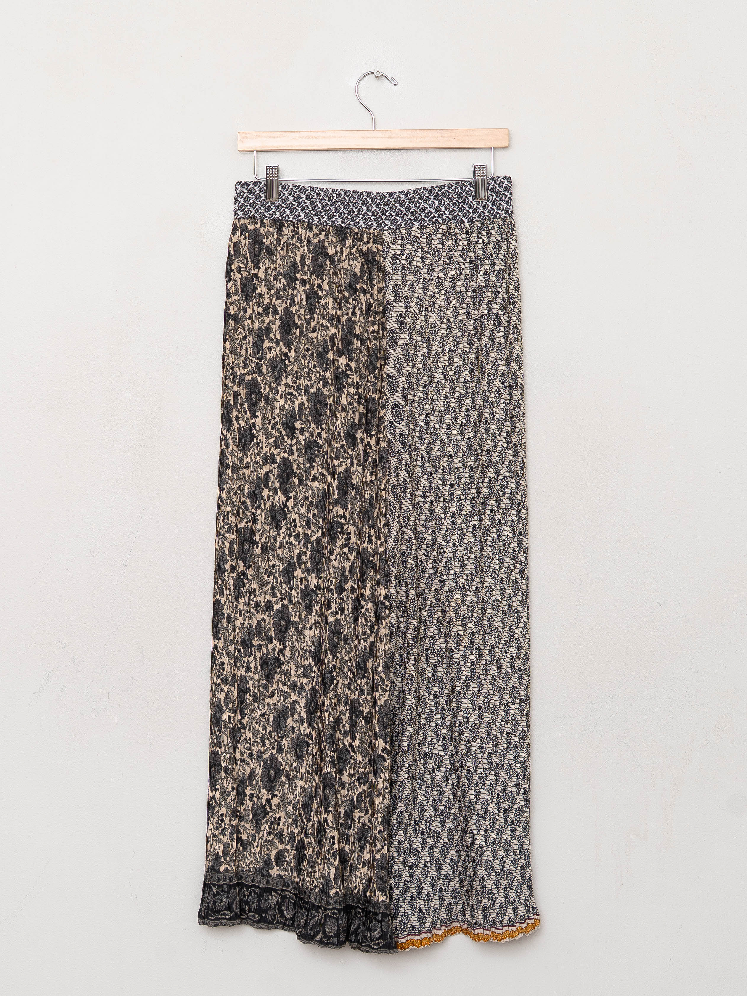The Tanvi Upcycled Pleated Pant - Medium