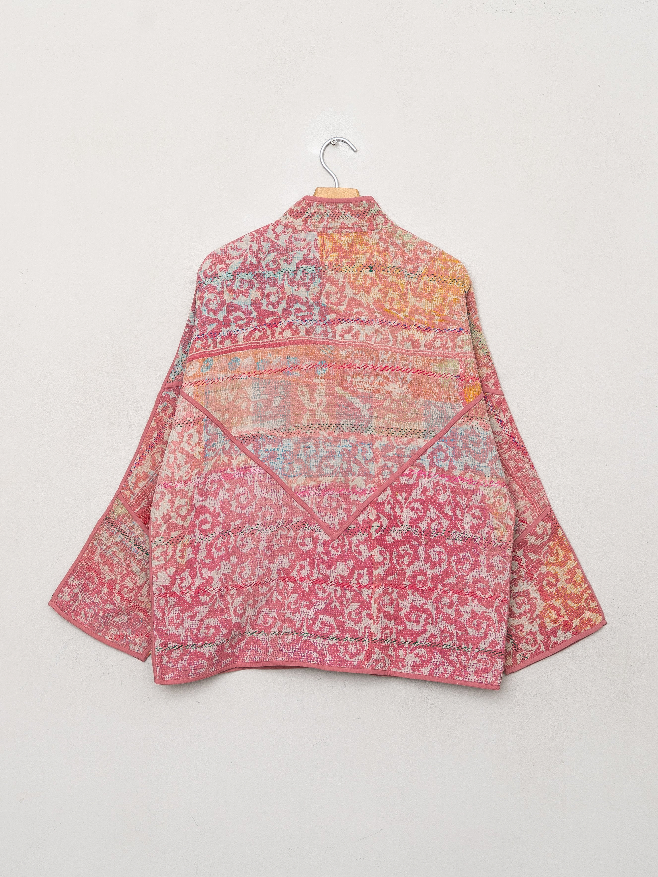 The Ladhiya Quilted Patchwork Kantha Jacket Wholesale