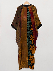 The Simmy Long Dress  - One Size - Upcycled Silk