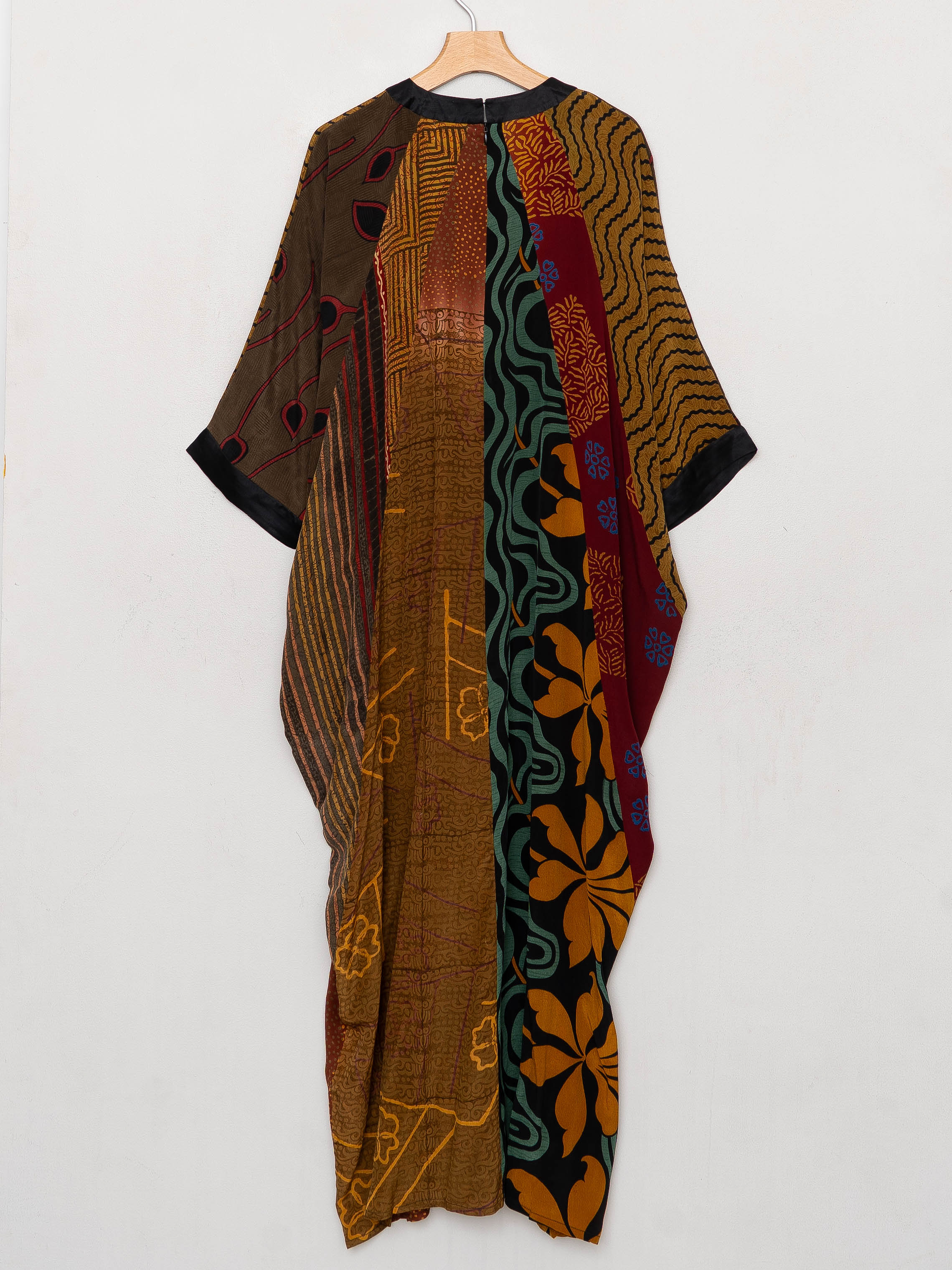 The Simmy Long Dress  - One Size - Upcycled Silk