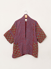 The Gita Short Sleeve Quilted Jacket