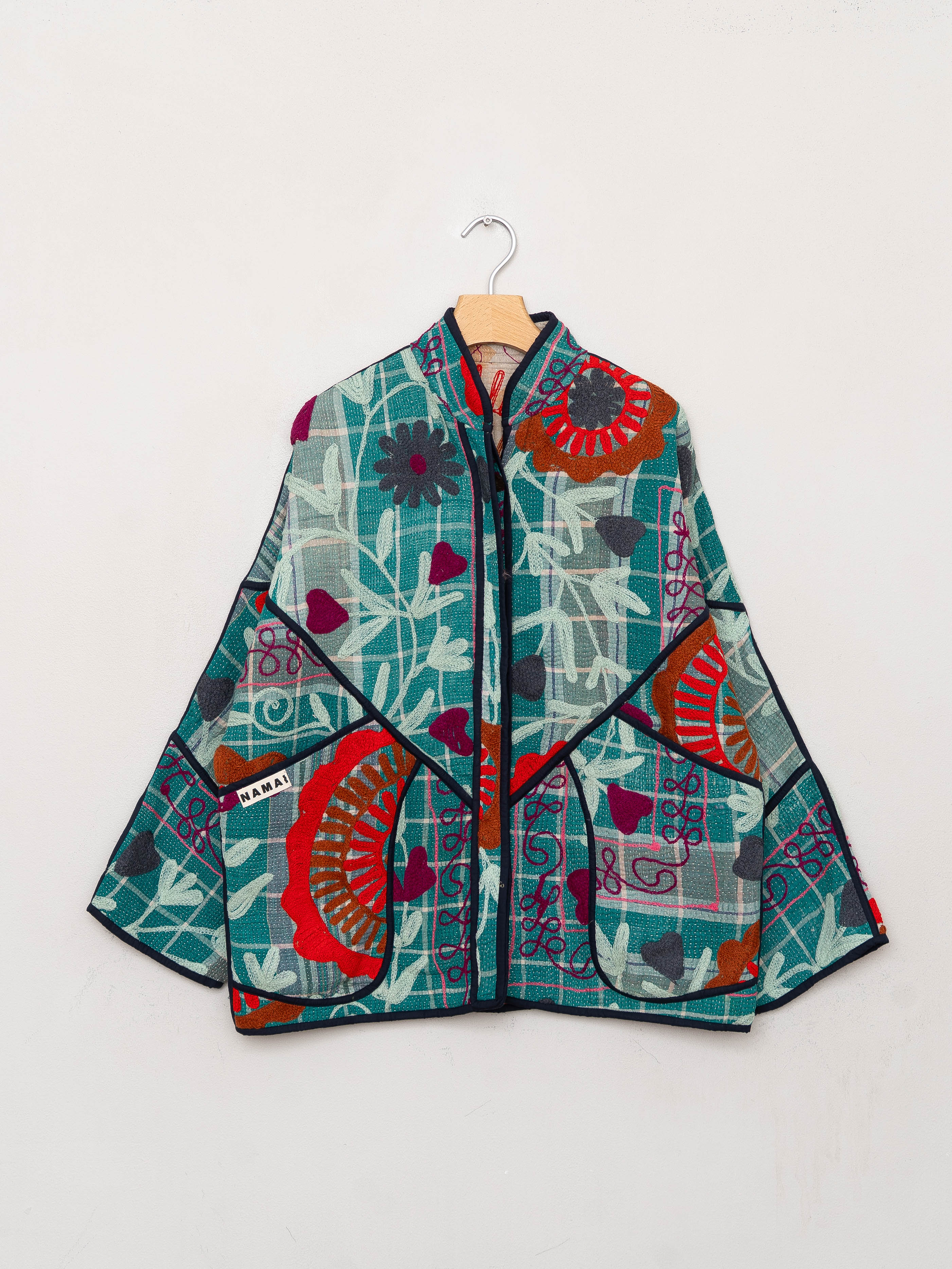 The Ladhiya Suzani Quilted Kantha Jacket