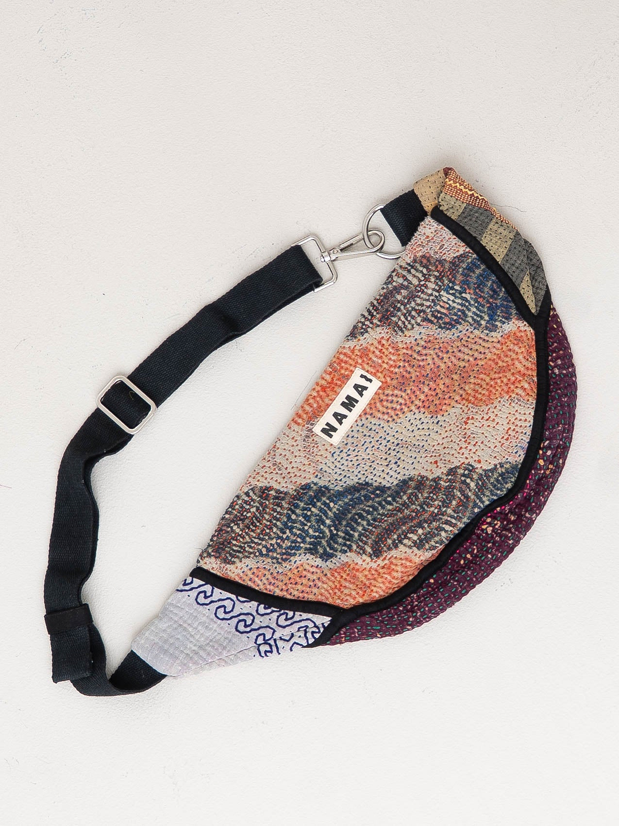 The Faiza Quilted Kantha Belt Bag