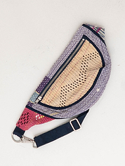 The Faiza Quilted Kantha Belt Bag