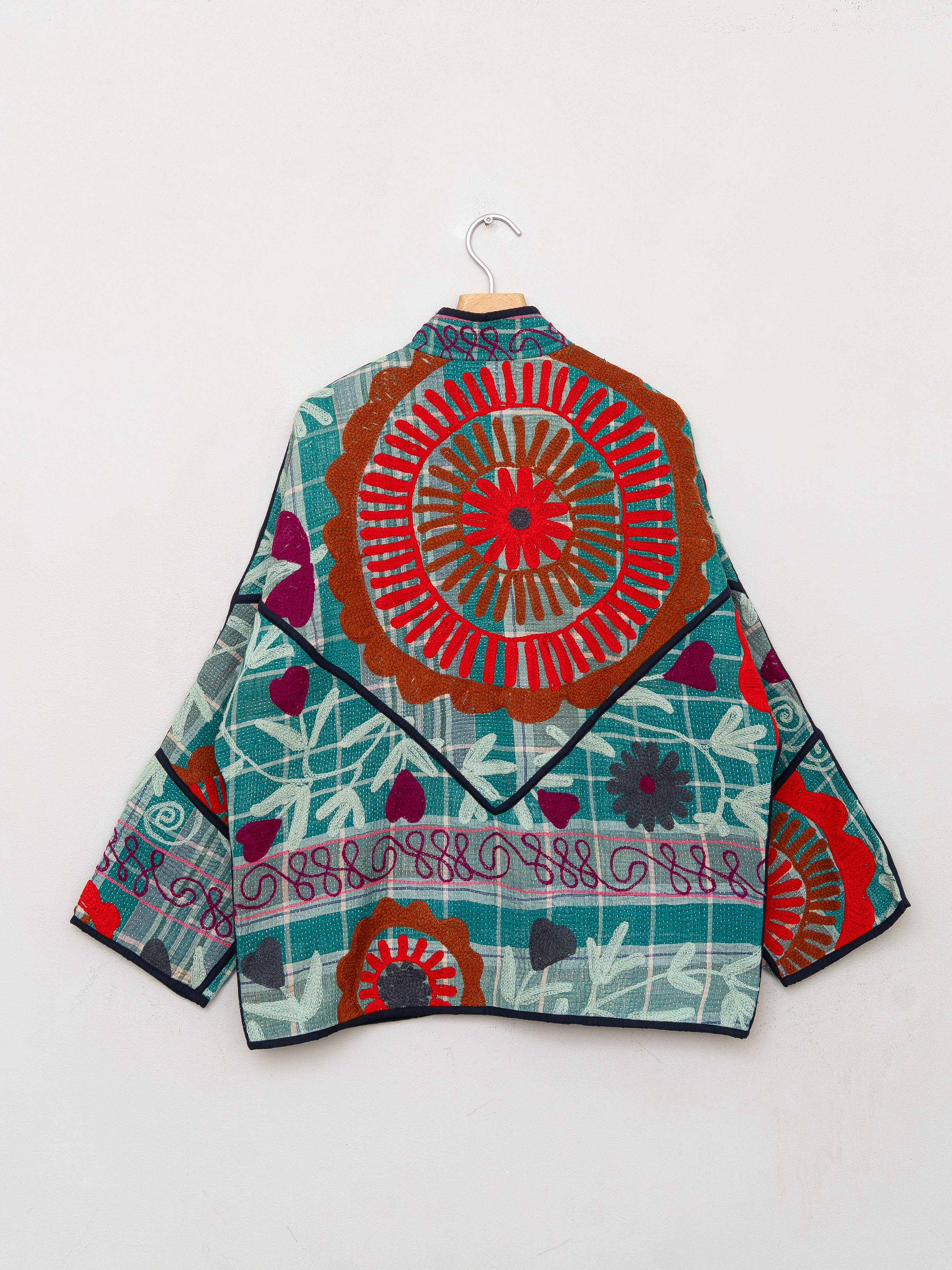 The Ladhiya Suzani Quilted Kantha Jacket