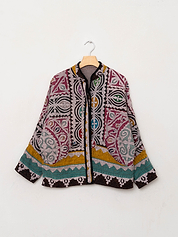 The Ladhiya Petite Suzani Cut Out Kantha Jacket