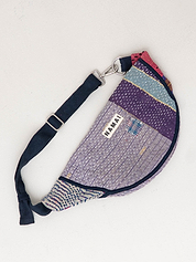The Faiza Quilted Kantha Belt Bag