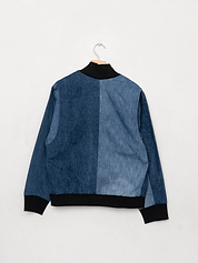 The Veda Denim Bomber Jacket - Medium