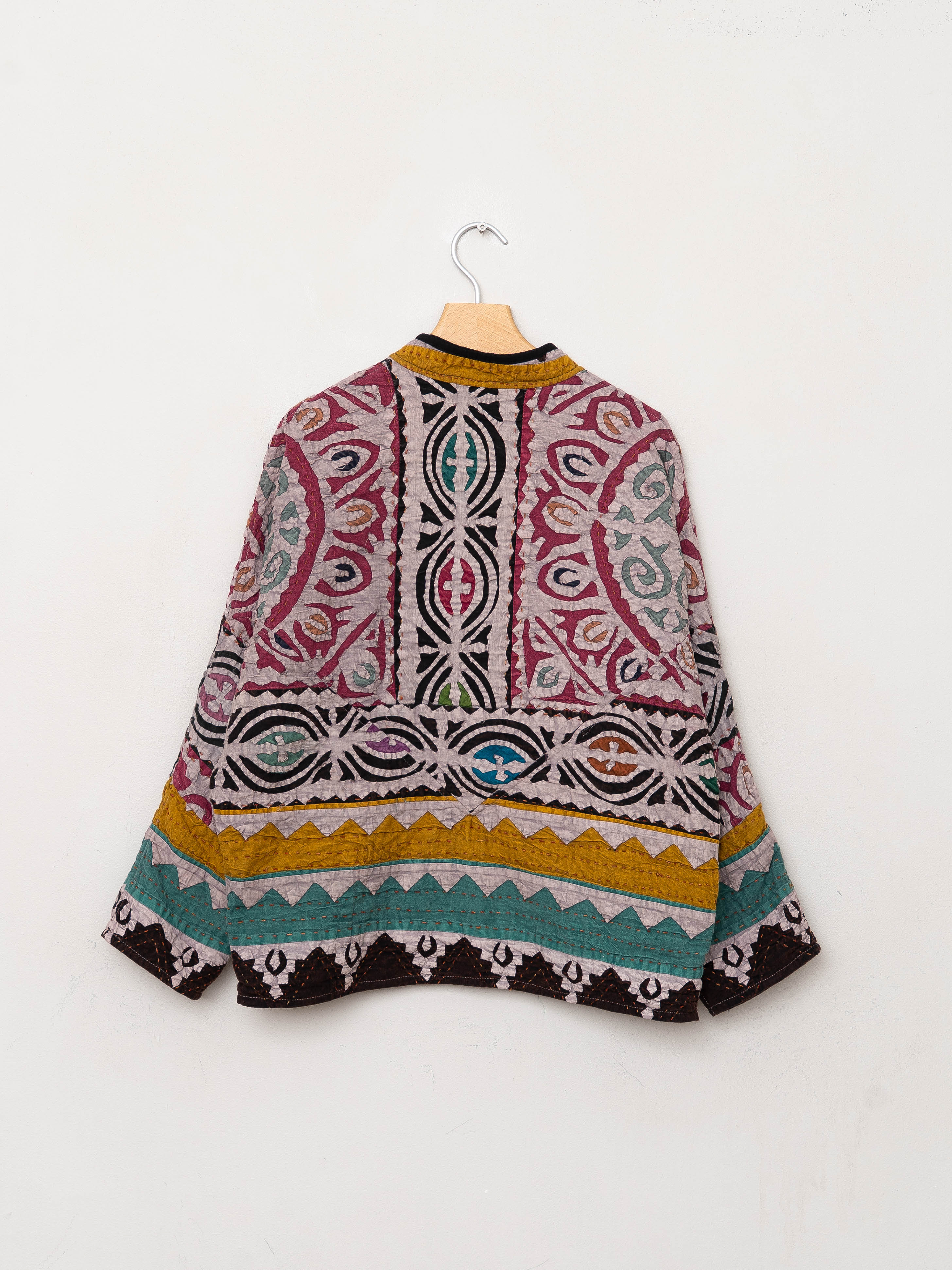 The Ladhiya Petite Suzani Cut Out Kantha Jacket