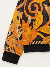 The Veda Quilted One-of-a-Kind Bomber Jacket - Large