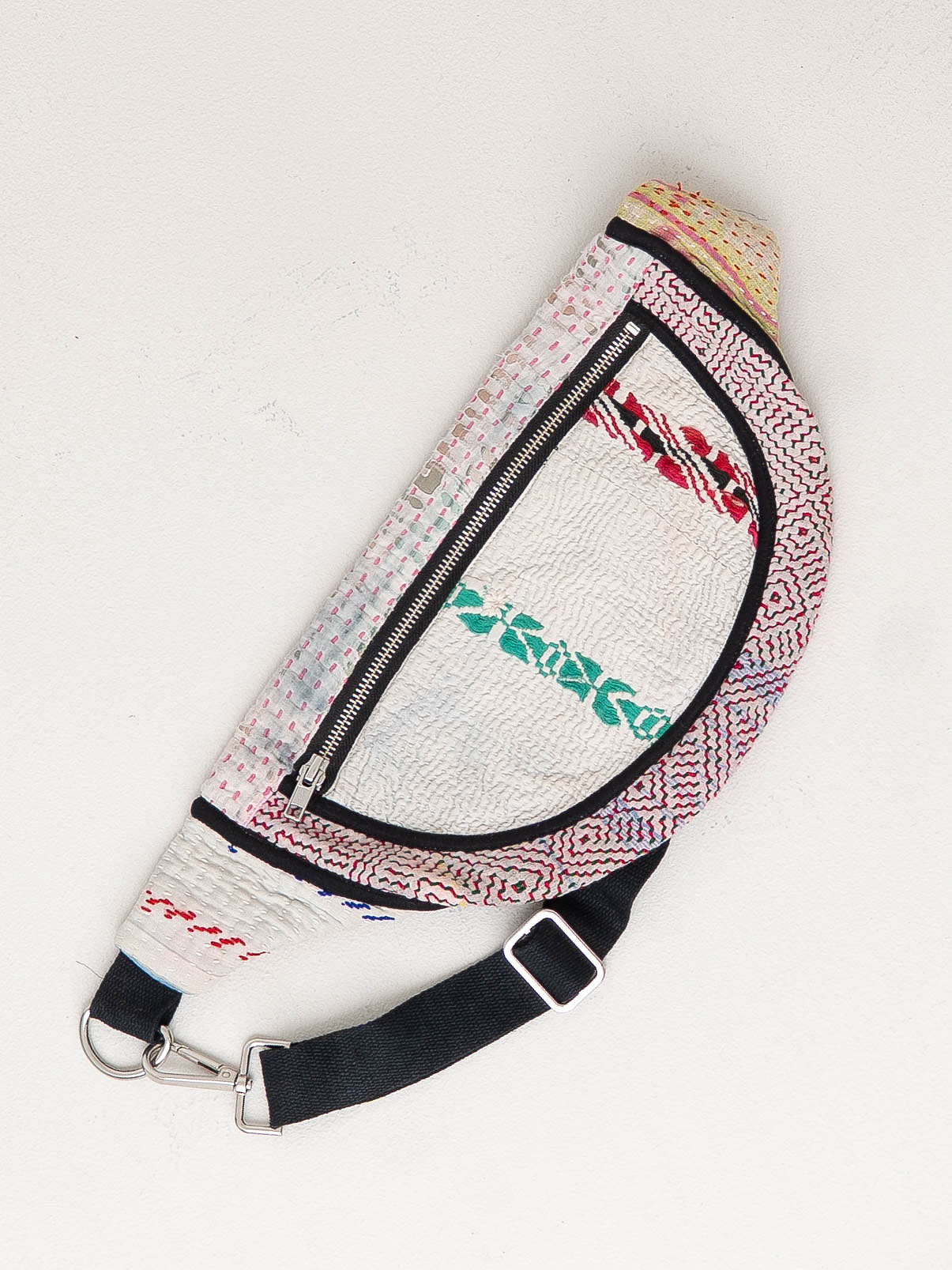 The Faiza Quilted Kantha Belt Bag