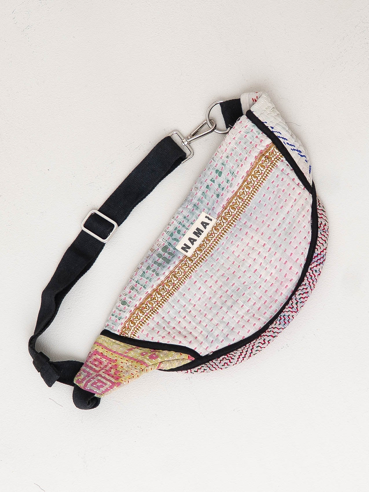 The Faiza Quilted Kantha Belt Bag