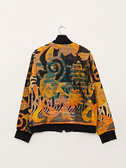 The Veda Quilted One-of-a-Kind Bomber Jacket - Large