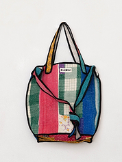 The Xoti II Zero-Waste Quilted Kantha Bag